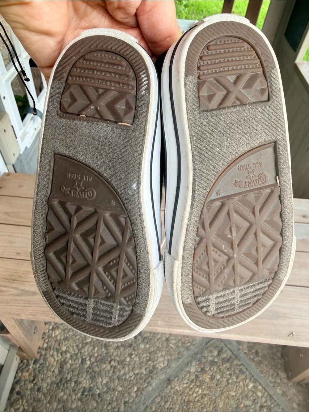 Converse Black and White Kids Low Top Sneakers